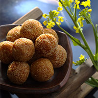 Sesame Pumpkin Balls